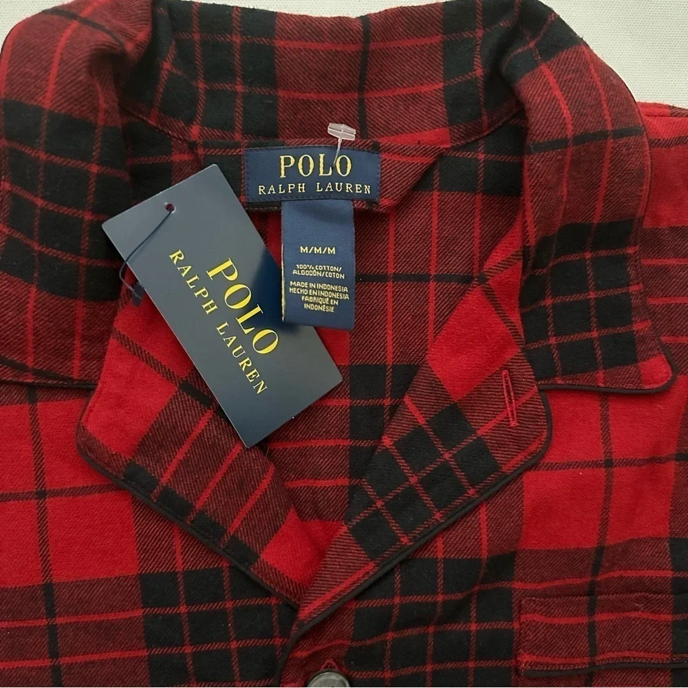 Polo Ralph Lauren Men’s Flannel Pajama Top Size L